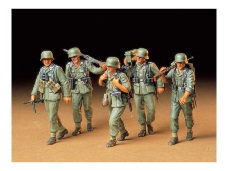 Tamiya 1:35 Figur.-Set MG-Trupp i. Manöver(5)