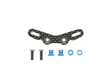 Tamiya M-07C Carbon Dämpferbrücke Vorne