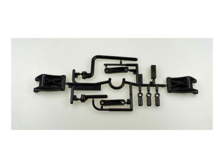 Tamiya TA-03 D-Teile Querlenker schwarz