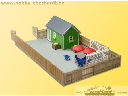 Kibri H0 Gartenhaus zur Laubenkolonie