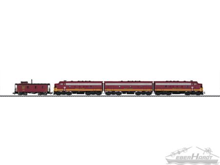 Märklin  HO  Diesellok F7 mit Cabboose Soo