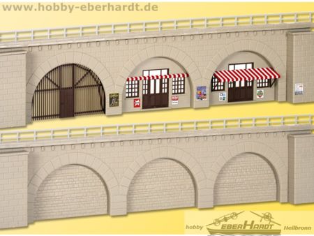 Kibri H0 Arkadenstück ,2 Stück