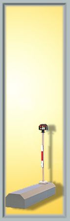 H0 Hobby-Licht-Sperrsig.,hoch