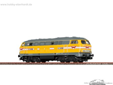 Brawa H0 Diesellok 216 Wiebe, Epoche VI, AC Digital EXTRA