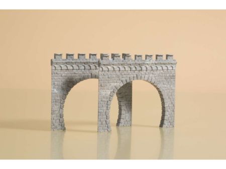 Auhagen TT 2 Tunnelportale 2-gleisig