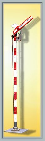 Viessmann H0 Form-Hauptsignal ÖBB mit umgebautem Flügel,einf