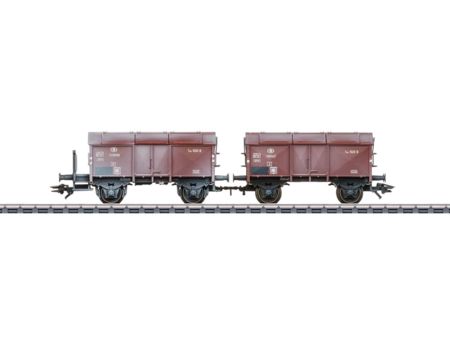 Märklin HO Klappdeckelwagen-Set SNCB