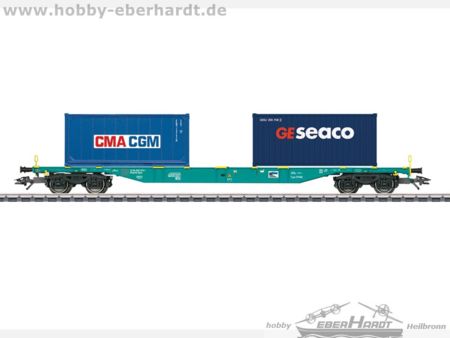 Märklin  HO  Container-Tragwagen IFB