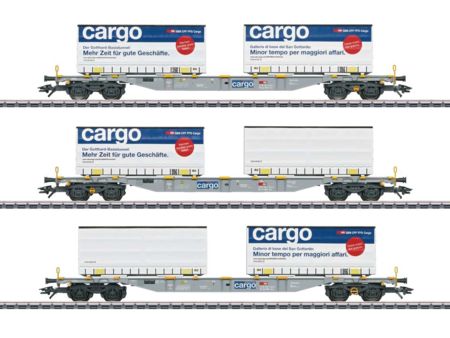 Märklin HO Containerwagen-Set SBB Cargo