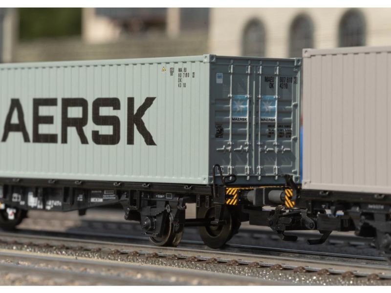 Märklin HO Containerwagen-Set (5 Wagen) DB