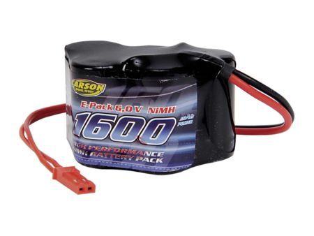 Carson 6V/1600mAh NiMH Empfängerakku Hump BEC