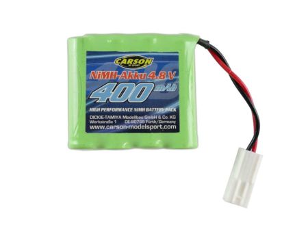 Carson 4,8V/400mAh NiMH Akku RC-Bau Mini-TAM