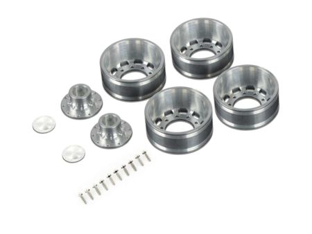 Carson 1:14 Alufelgen Set HA Langloch (2) 12mm