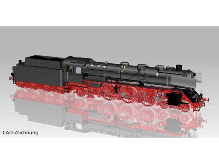 PIKO  HO Dampflok BR 03 DB III + DSS PluX22