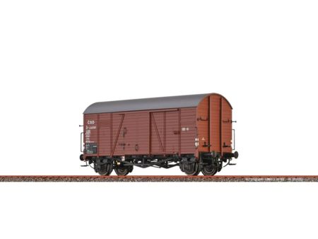 BRAWA  H0 Gedeckter Güterwagen Zr CSD III