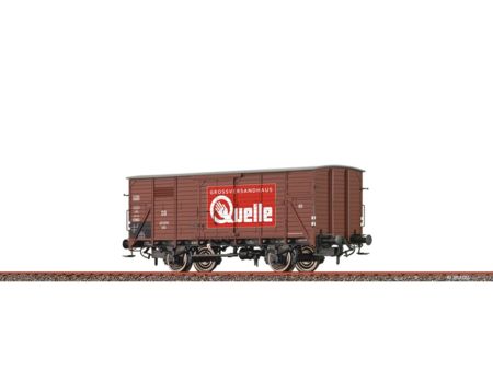 Brawa H0 Gedeckter Güterwagen G 10 DB, Epoche III, Quelle