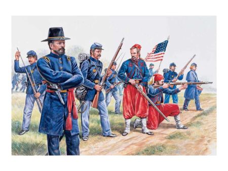 Italieri 1:72 Nordstaaten Infanterie und Zuaves