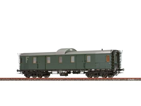 BRAWA  H0 Gepäckwagen Pw4ü DB III DC LED+