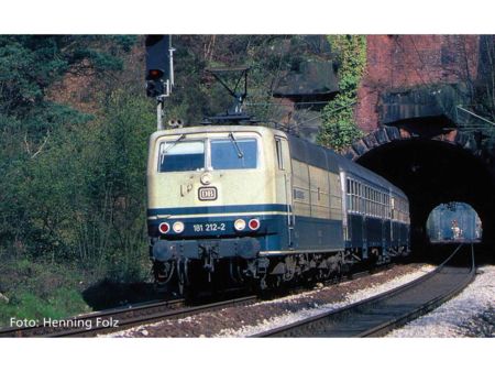 PIKO  HO E-Lok BR 181.2 DB Luxembourg IV + DSS PluX22