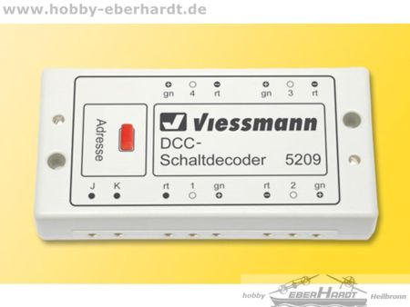 DCC-(NMRA) Schaltdecoder     