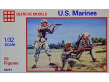 GLENCOE 1/32 US Marines, 20 Figuren