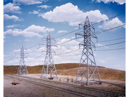 WALTHERS H0 4 Hochspannungsmasten