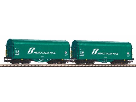 Piko 2er Set Schiebeplanenwagen Shimmns FS VI