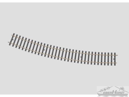 Märklin  1  Gleis geb. 22,5° 1715 mm(H107