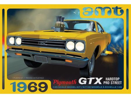 AMT 1/25 1969er Plymouth GTX Hardtop Pro Street 2T