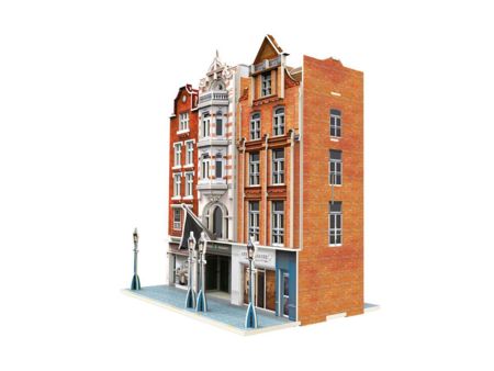 Märklin  Gebäudebausatz Geschäftshäuser (Puzzle)