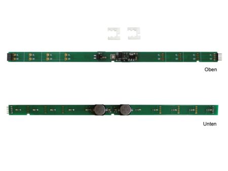 Märklin HO LED-Innenbeleuchtg. mit Puffer kaltweiß