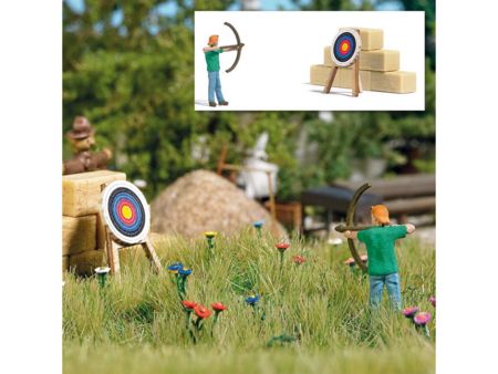 Busch HO Action Set: Bogenschütze mit