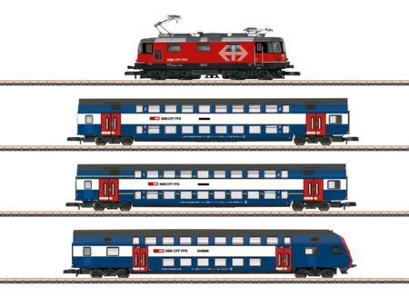 Märklin Miniclub Zugpackung Züricher S-Bahn SBB mit Re 420