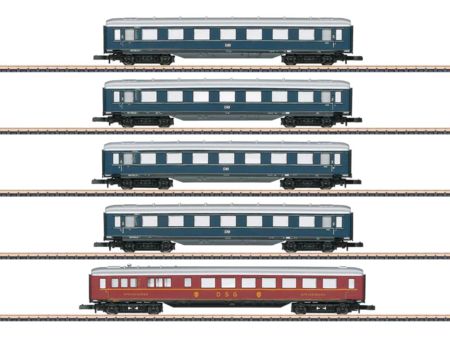 Märklin Miniclub Schnellzugwagen-Set DB