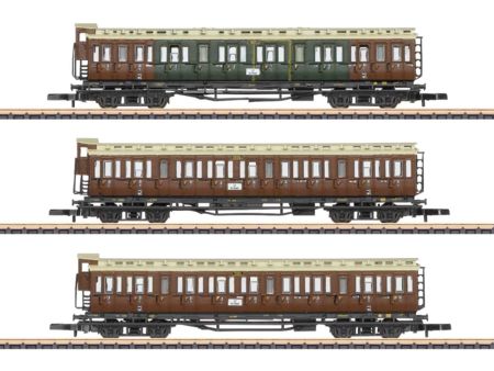 Märklin Miniclub Abteilwagen-Set KPEV