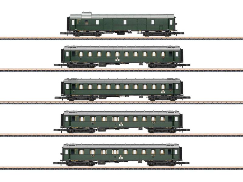 Märklin Miniclub Wagenset Ba 28 DB