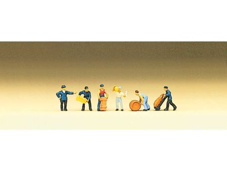 Preiser Spur Z  Güterbodenpersonal