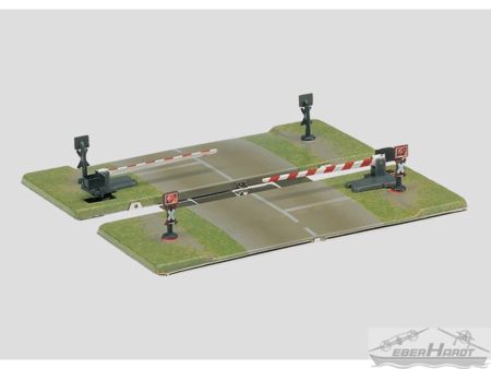 Märklin  Miniclub  Bahnübergang m.Halbschranke