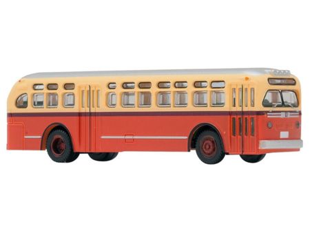 Tomytec Bus-System, GMC-Bus, orange