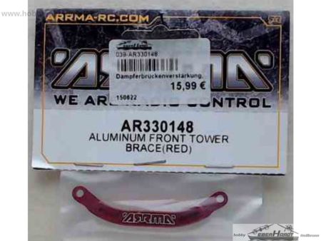 Arrma - Shock Tower Brace Front Aluminum Red