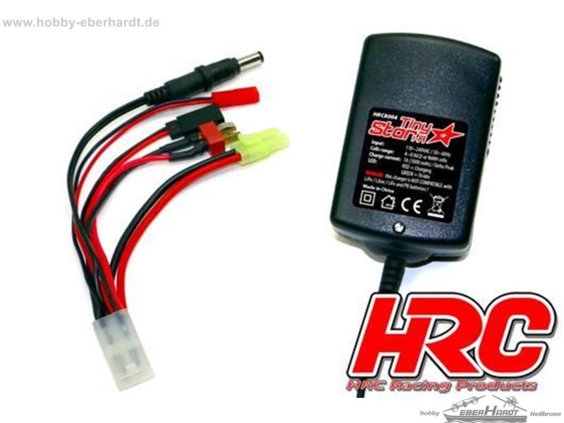 Ladegerät - 110V~240V - HRC Tiny Star - 1A Delta Peak - für 