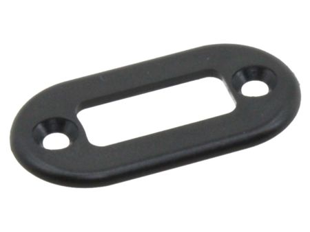 NE11 - Blende für Hochstrom Stecker + Buchse schwarz