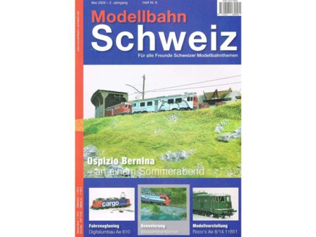 Zeitschrift Modellbahn Schweiz Heft Mai 2020 Heft Nr.6
