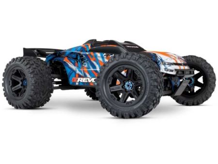 TRAXXAS E-Revo BL 2.0 4x4 VXL orange RTR ohne Akku/Lader