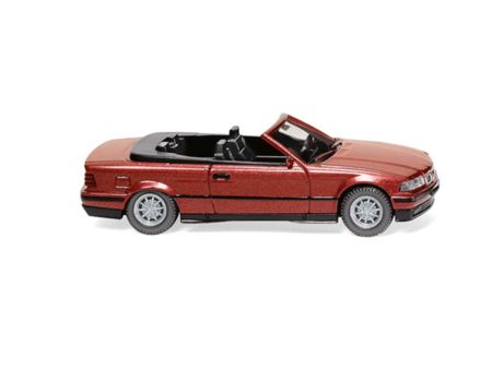 BMW 325i Cabrio - weinrot-met