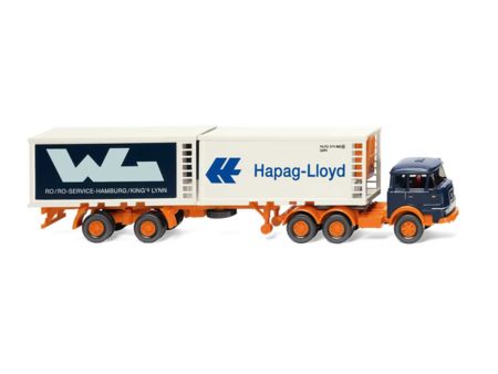 Kühlcontainersattelzug (Krupp