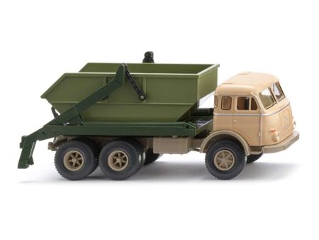 Wiking HO Absetzkipper (Henschel) - beige