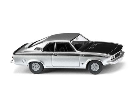Wiking HO Opel Manta A GT/E - silber-met