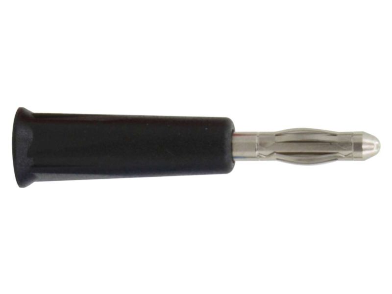 1011 - Bananenstecker 4mm schwarz
