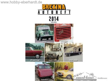 Zeitschrift BREKINA Autoheft 2014